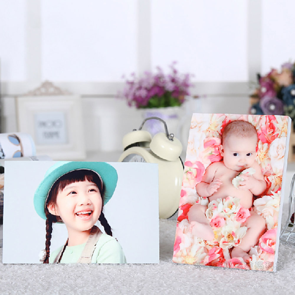 탁상용 사진프레임 MDF(20x14cm) 포토 굿즈 그림 주문제작