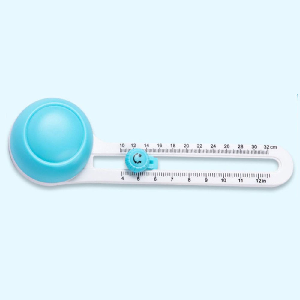 콤파스 칼 원형 커터 사무문구 종이 커팅기 원형 커터기 칼심4개