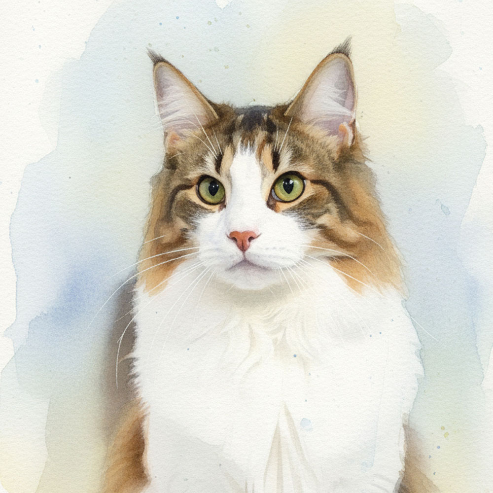 반려동물 초상화 고양이 강아지 그림 선물 일러스트 반려견 반려묘 기념 생일 액자