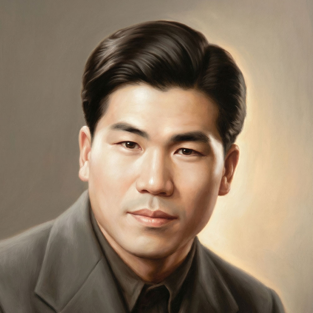 옛날사진 복원 영정사진 확대 유화 초상화 그림 주문제작 4x6 4장 인화포함