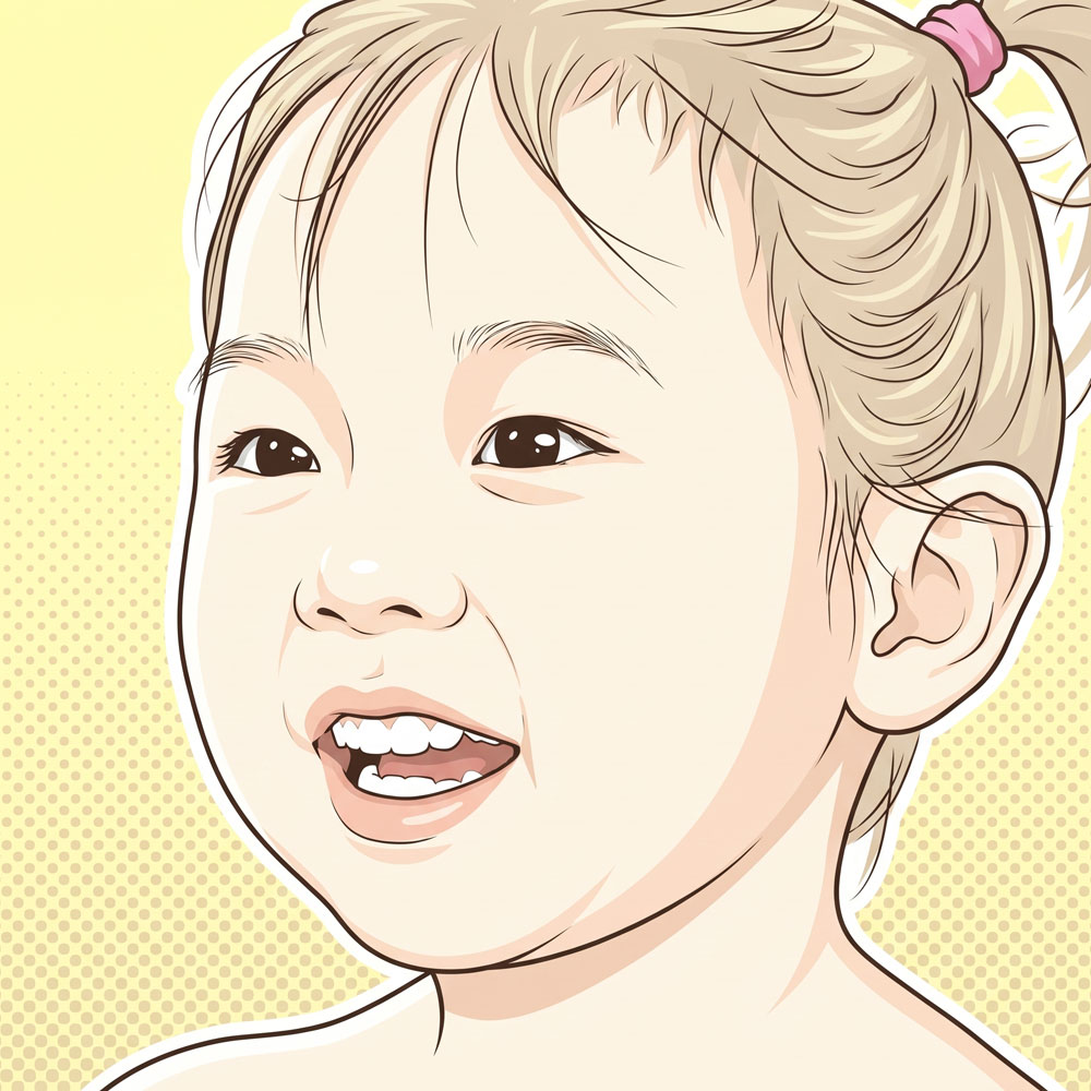 팝아트 초상화 커플 기념일 부모님 생일 결혼 선물 집들이 그림 주문제작 - 일러스트(Illustrations) 스타일