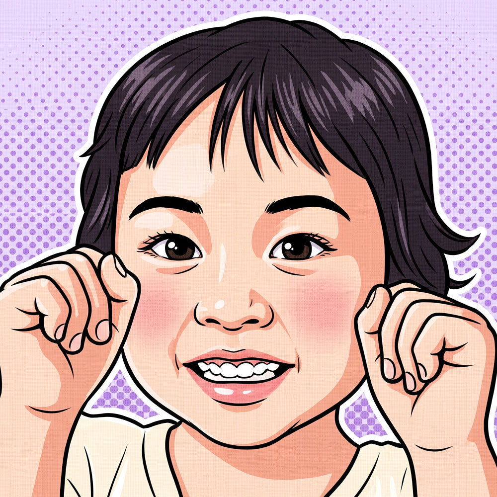 팝아트 초상화 커플 기념일 부모님 생일 결혼 선물 집들이 그림 주문제작 - 러블리(Lovely) 스타일
