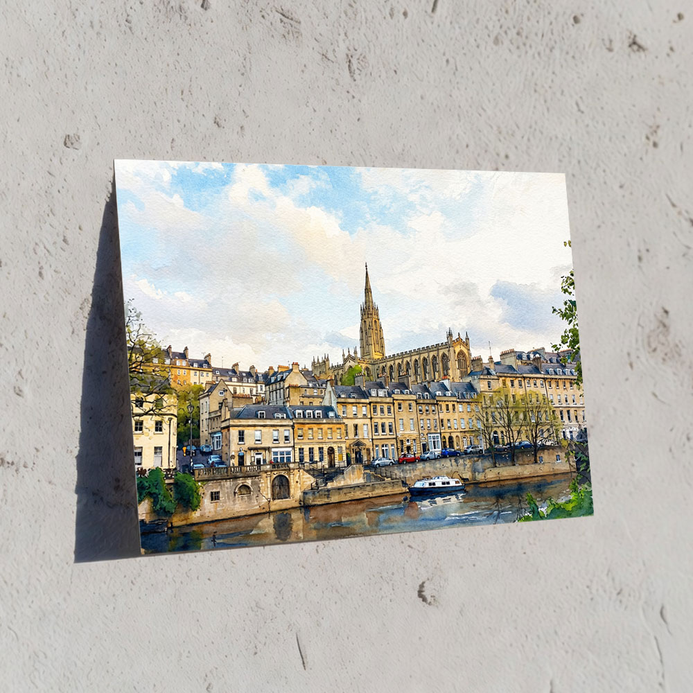 아트피아 어반스케치 수채화 엽서 벽꾸미기 인테리어 직접그린 일러스트 엽서 영국 36종