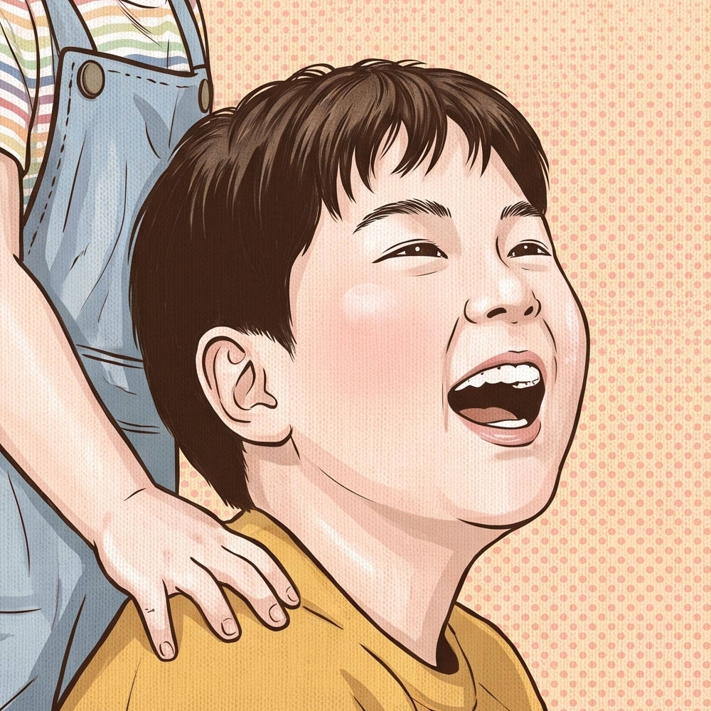 팝아트 초상화 커플 기념일 부모님 생일 결혼 선물 집들이 그림 주문제작 - 캔버스(Canvas) 스타일